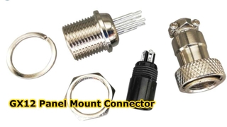 GX12 GX16 GX20 GX 25 कनेक्टर एविएशन प्लग और सॉकेट