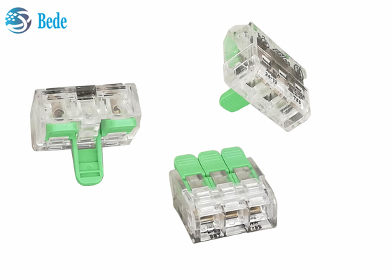 लीवर वायर स्प्लिसिंग कनेक्टर क्विक टर्मिनल ब्लॉक 3 तरीके 450V 32A OJ263