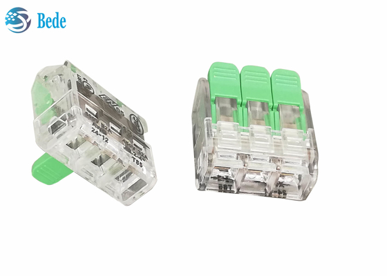 लीवर वायर स्प्लिसिंग कनेक्टर क्विक टर्मिनल ब्लॉक 3 तरीके 450V 32A OJ263