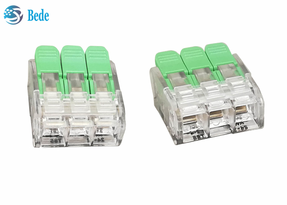 लीवर वायर स्प्लिसिंग कनेक्टर क्विक टर्मिनल ब्लॉक 3 तरीके 450V 32A OJ263