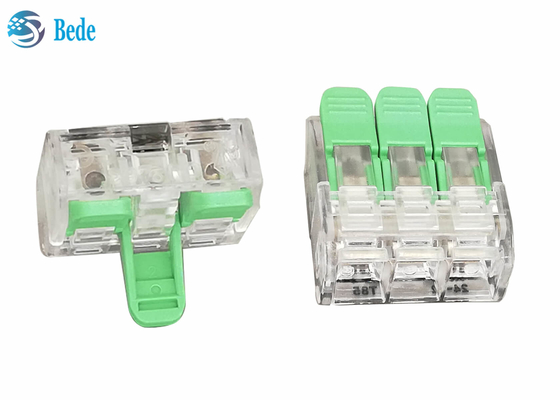 लीवर वायर स्प्लिसिंग कनेक्टर क्विक टर्मिनल ब्लॉक 3 तरीके 450V 32A OJ263