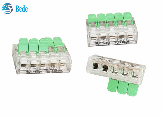 स्प्रिंग लीवर क्विक कनेक्ट टर्मिनल ब्लॉक 5 वे 450V 32A OJ265