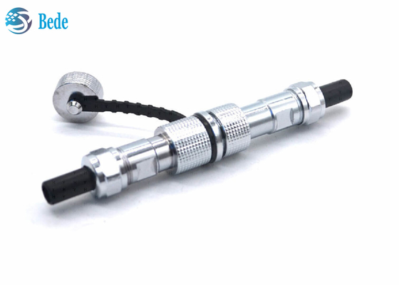 डॉकिंग स्टाइल Gx12 एविएशन कनेक्टर IP67 वाटरप्रूफ 2 ~ 7 पिन 3A 200V