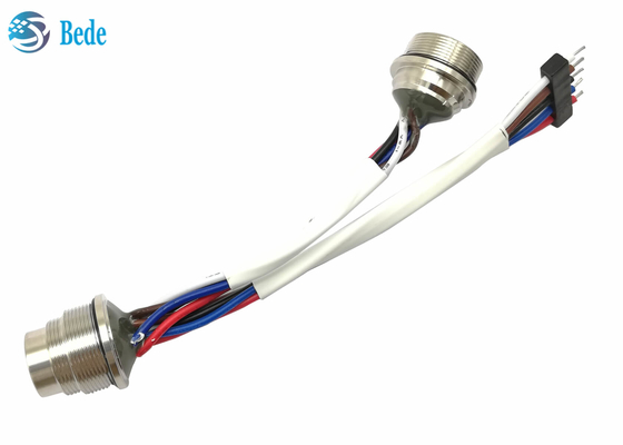 22AWG AISG इनर रिट कंट्रोल केबल पुरुष से महिला को कस्टमाइज्ड टर्मिनलों के साथ