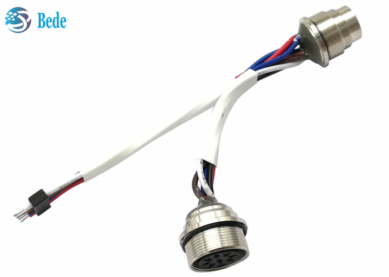 22AWG AISG इनर रिट कंट्रोल केबल पुरुष से महिला को कस्टमाइज्ड टर्मिनलों के साथ