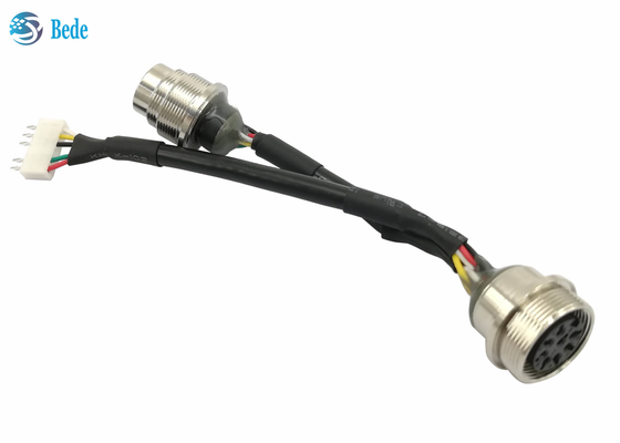 22AWG वायर गेज RET केबल पुरुष से महिला AC 500V SCN2.54-6P प्लग के साथ;