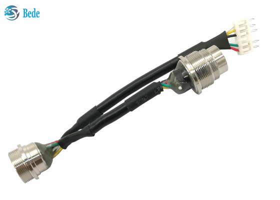 22AWG वायर गेज RET केबल पुरुष से महिला AC 500V SCN2.54-6P प्लग के साथ;