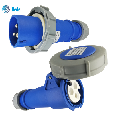 सिंगल फेज 3पिन इंडस्ट्रियल प्लग सॉकेट - मानक ICE60309 220~250V 32Amp के साथ
