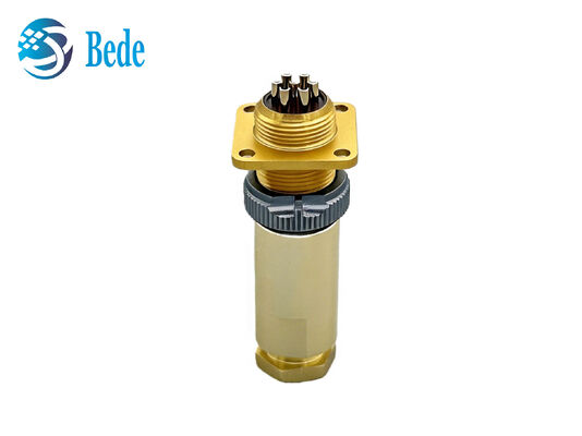 रूसी मानक पीसी श्रृंखला परिपत्र कनेक्टर 4-50 पिन IP68 जलरोधक विमानन प्लग