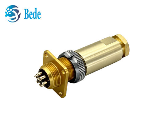 रूसी मानक पीसी श्रृंखला परिपत्र कनेक्टर 4-50 पिन IP68 जलरोधक विमानन प्लग