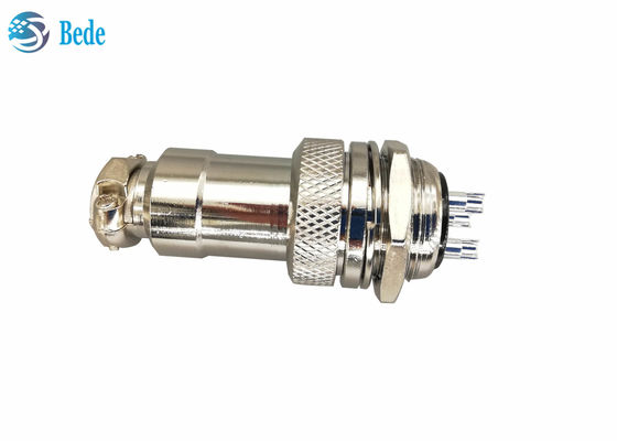 सामने बढ़ते परिपत्र Gx20 कनेक्टर पुरुष और महिला किट 2~10 / 12/ 14 / 15 पिन