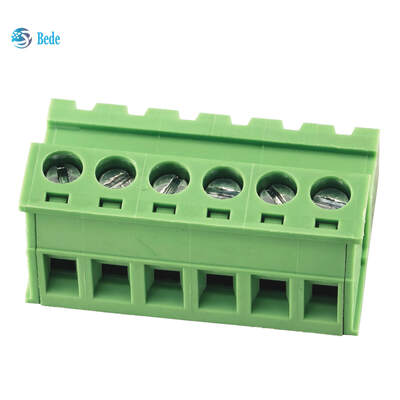 प्लग-इन टर्मिनल ब्लॉक वायर टू वायर मेल 300V 10A वैकल्पिक IC 2.5/ x-ST-5.08